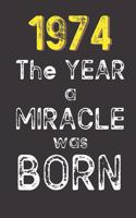1974 The Year a Miracle was Born
