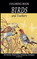 Birds and Feathers Coloring Book