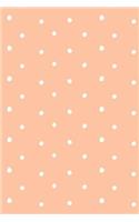 Chic Pattern 300 Pages Notebook 2: Peach: 6 x 9 300 Pages Notebook: Notebook Journal: Notebook Lined