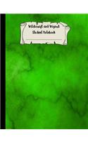 Witchcraft and Wizard Student Notebook: 7.44 X 9.69 College Ruled Paper for Birthday, Christmas, Back to School Journal Unique Composition Book Gift for Friend, Family, Teacher, Student, Magical or Not