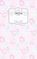 Composition Notebook: Kawaii College Ruled Narrow Line Comp Books for School - Pastel Christmas Gifts(53 Pastel Cute Journals for Students)