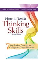 How to Teach Thinking Skills