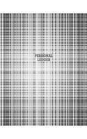 Personal Ledger: 144 Pages, 2 Columns