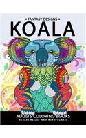 Koala Adults Coloring Book