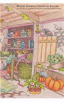 Bullet Journal Chaos im Keller (15,2 x 22,9cm) 200 Seiten dotted cream paper: Softcover-Notizbuch mit Punktraster, Seitenzahlen - cremefarbenes Papier