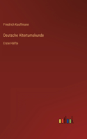 Deutsche Altertumskunde