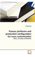 Process platforms and production configuration for mass customization
