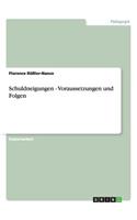 Schuldneigungen - Voraussetzungen und Folgen