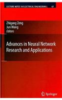 Advances in Neural Network Research and Applications