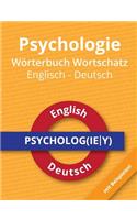 Psychologie Wörterbuch Wortschatz Englisch - Deutsch