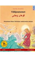 Villijoutsenet - Khoo'håye wahshee. Kaksikielinen lastenkirja perustuen Hans Christian Andersenin satuun (suomi - persia/farsi/dari): (Www.Childrens-Books-Bilingual.com)