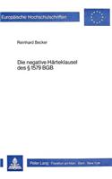 Die Negative Haerteklausel Des 1579 Bgb