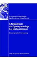 Erfolgsfaktoren Des Sportsponsorings Bei Großereignissen