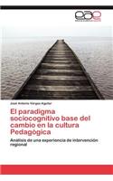 paradigma sociocognitivo base del cambio en la cultura Pedagógica