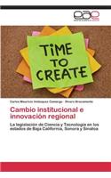 Cambio Institucional E Innovacion Regional