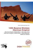 14th Reserve Division (German Empire): (English)
