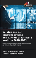 Valutazione del controllo interno dell'azienda di forniture mediche 2020-2023