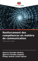 Renforcement des compétences en matière de communication