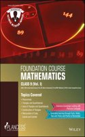 Plancess Foundation Course Mathematics for Class 9 & 10, Vol I - IV