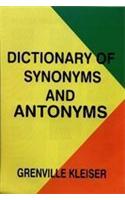 Dictionary Of Synonyms And Antonyms