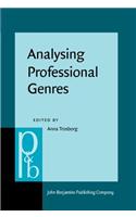 Analysing Professional Genres