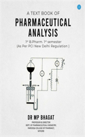 Text book of Pharmaceutical Analysis for 1st B.Pharm. 1st semester as per PCI, New Delhi Regulation