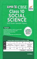 Super 10 CBSE Class 10 Social Science 2021 Sample Papers 3rd Edition