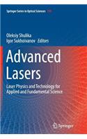 Advanced Lasers: Laser Physics and Technology for Applied and Fundamental Science