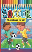 Soccer Coloring Book For Kids