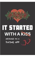 It Started With a Message on a Dating App