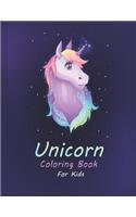 Unicorn coloring book