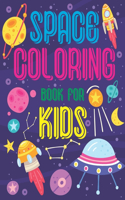 Space Coloring Book For Kids