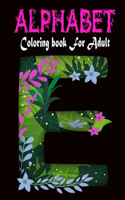 Alphabet Coloring Book For Adult