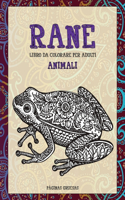 Libro da colorare per adulti - Páginas gruesas - Animali - Rane