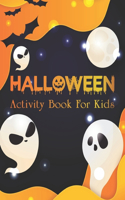 Halloween Activity Book For Kids