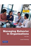 Managing Behavior in Organizations