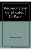 Reconciliation Certificates ( 10-Pack): (English)