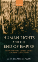 Human Rights and the End of Empire