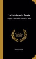 Lo Stoicismo in Persio
