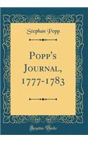 Popp's Journal, 1777-1783 (Classic Reprint)