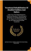 Vocational Rehabilitation Of Disabled Soldiers And Sailors