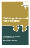 Public Policies and Their Politics