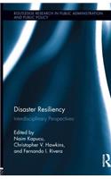 Disaster Resiliency