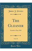 The Gleaner, Vol. 43: Founder's Day 1938 (Classic Reprint)