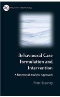 Behavioral Case Formulation and Intervention