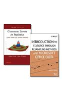 Common Errors in Statistics (and How to Avoid Them) AND Introduction to Statistics Through Resampling Methods and Microsoft Office Excel: (English)