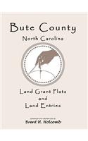 Bute County, North Carolina Land Grant Plats and Land Entries