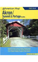 Akron/Summit & Portage Counties Ohio Street Atlas