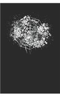 Cobweb: Spiders Notebook, Graph Paper (6 x 9 - 120 pages) Animal Themed Notebook for Daily Journal, Diary, and Gift