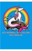 50% Mermaid 50% Unicorn 100% Magical